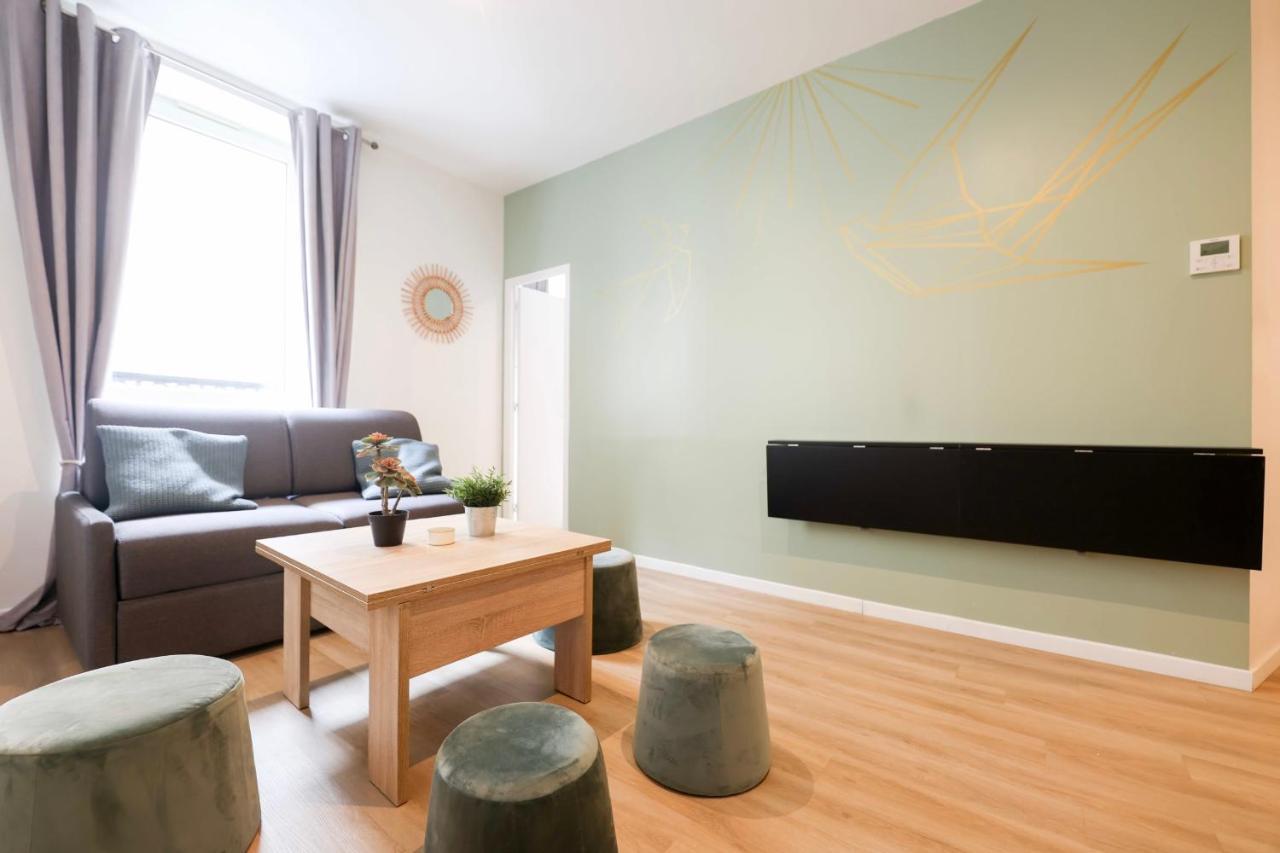 פריז Green Apartment Near Montmartre And Opera מראה חיצוני תמונה